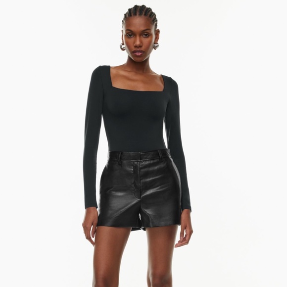 Aritzia Babaton Contour Squareneck Long Sleeve Bodysuit - Picture 2 of 13
